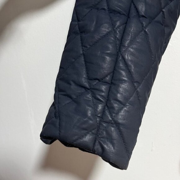 Ted Baker London Quilted Jacket Navy Blue Size 4 (Large) - Classic Casual - Picture 9 of 13